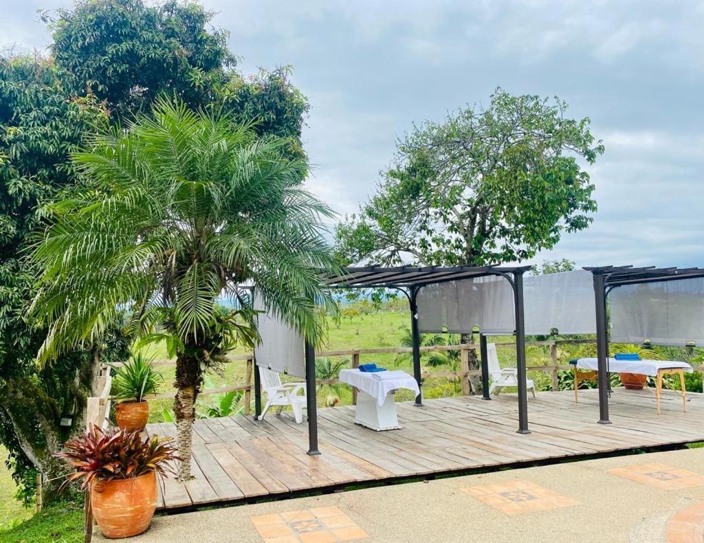 Finca Hotel El Laurel - Parque Del Cafe 몬테네그로 외부 사진