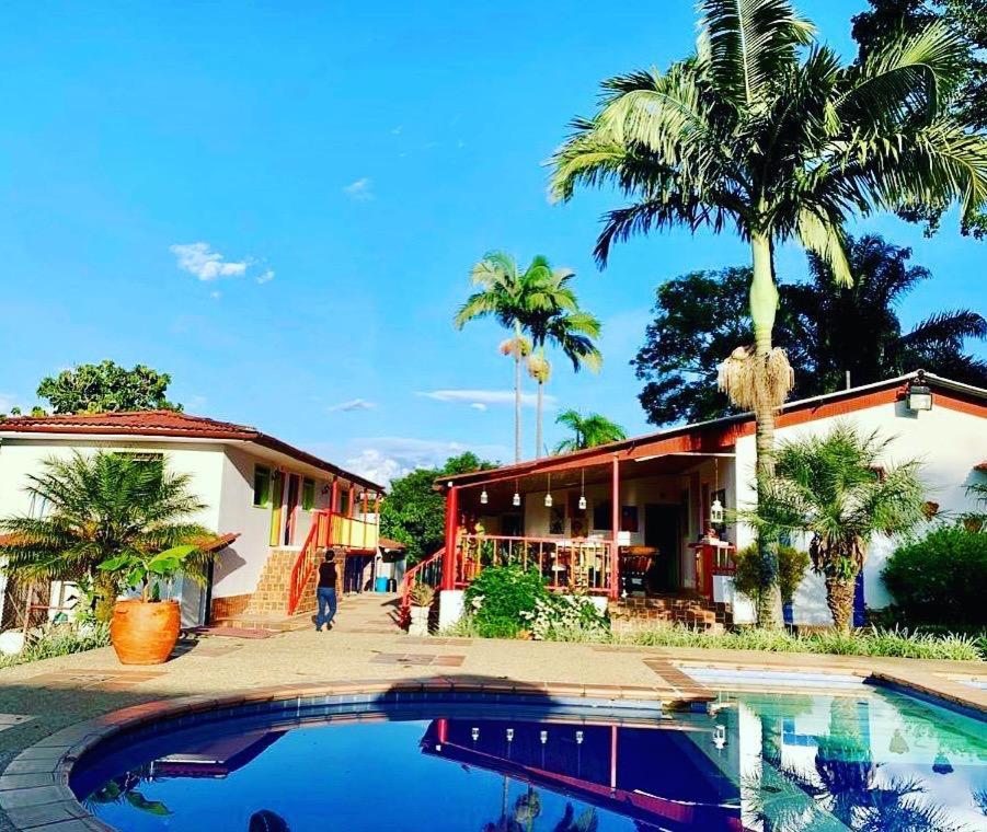 Finca Hotel El Laurel - Parque Del Cafe 몬테네그로 외부 사진